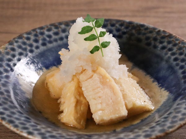 たけのこの揚げ出し